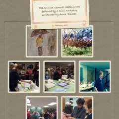 February 21, 2015 AGM followed by a Mini Workshop given by  Anne Reimer